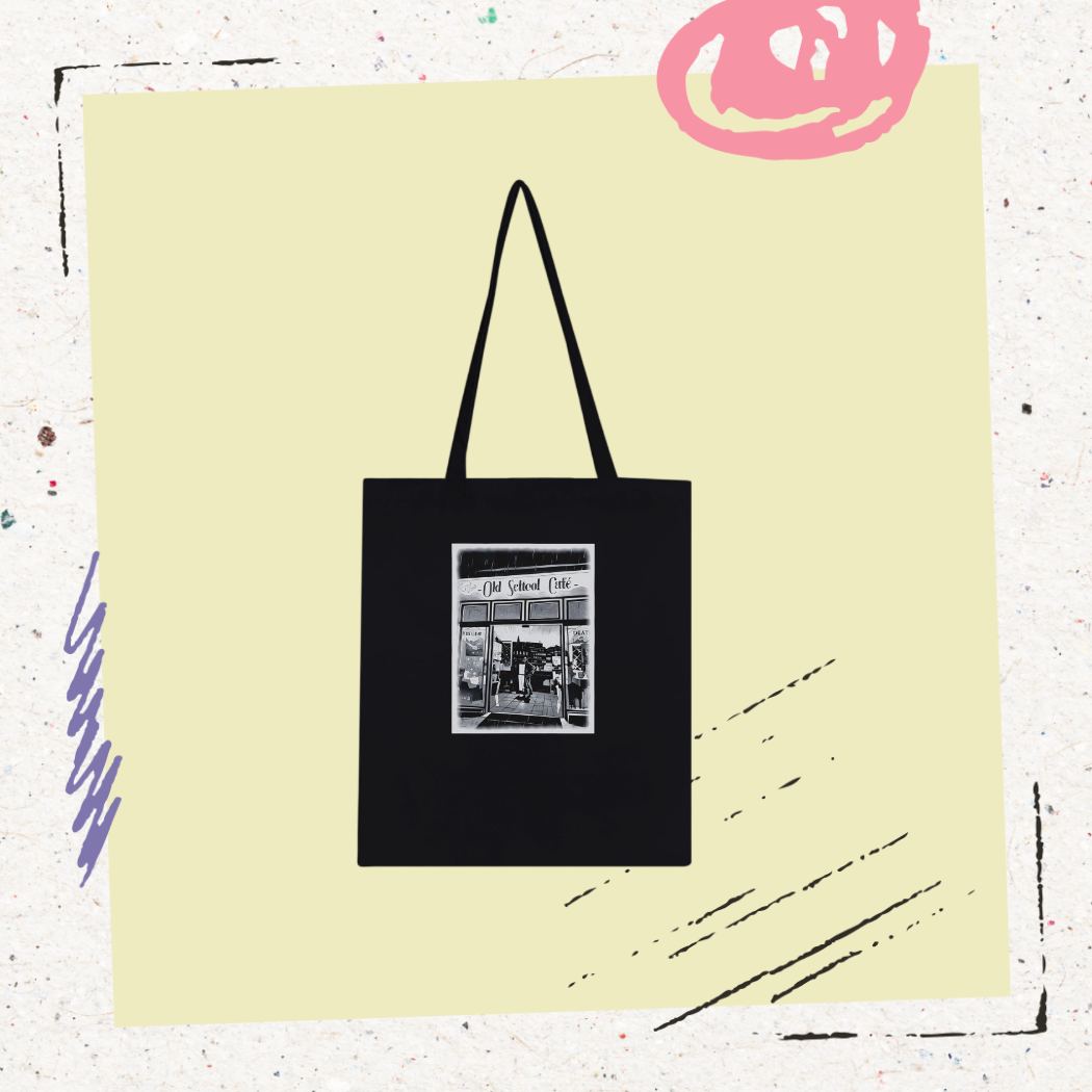 Tote bag "Old School Café" - L'Esprit Rétro Gourmand