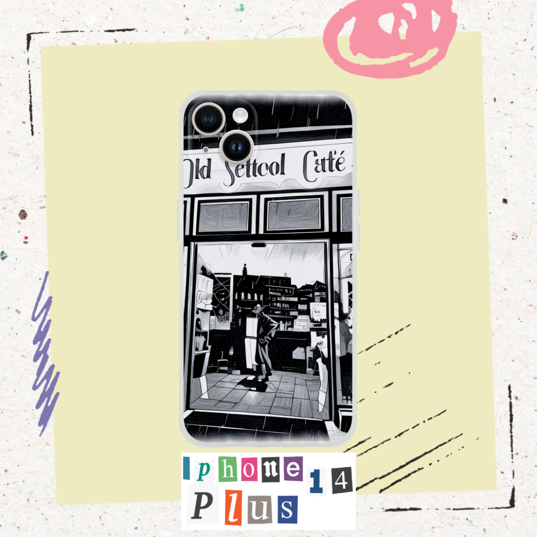 Coque Iphone "Old School Café" - L'Esprit Rétro Gourmand