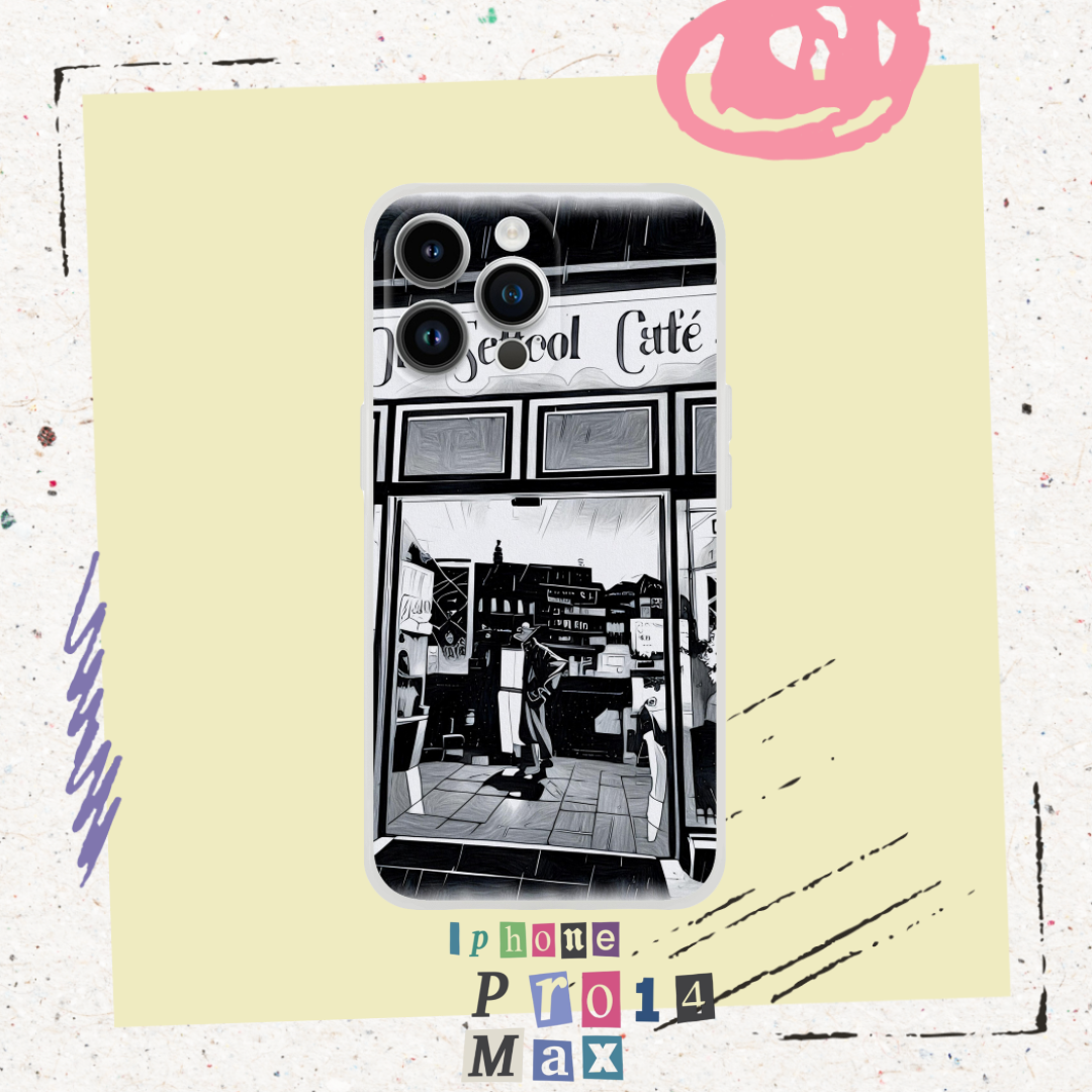 Coque Iphone "Old School Café" - L'Esprit Rétro Gourmand