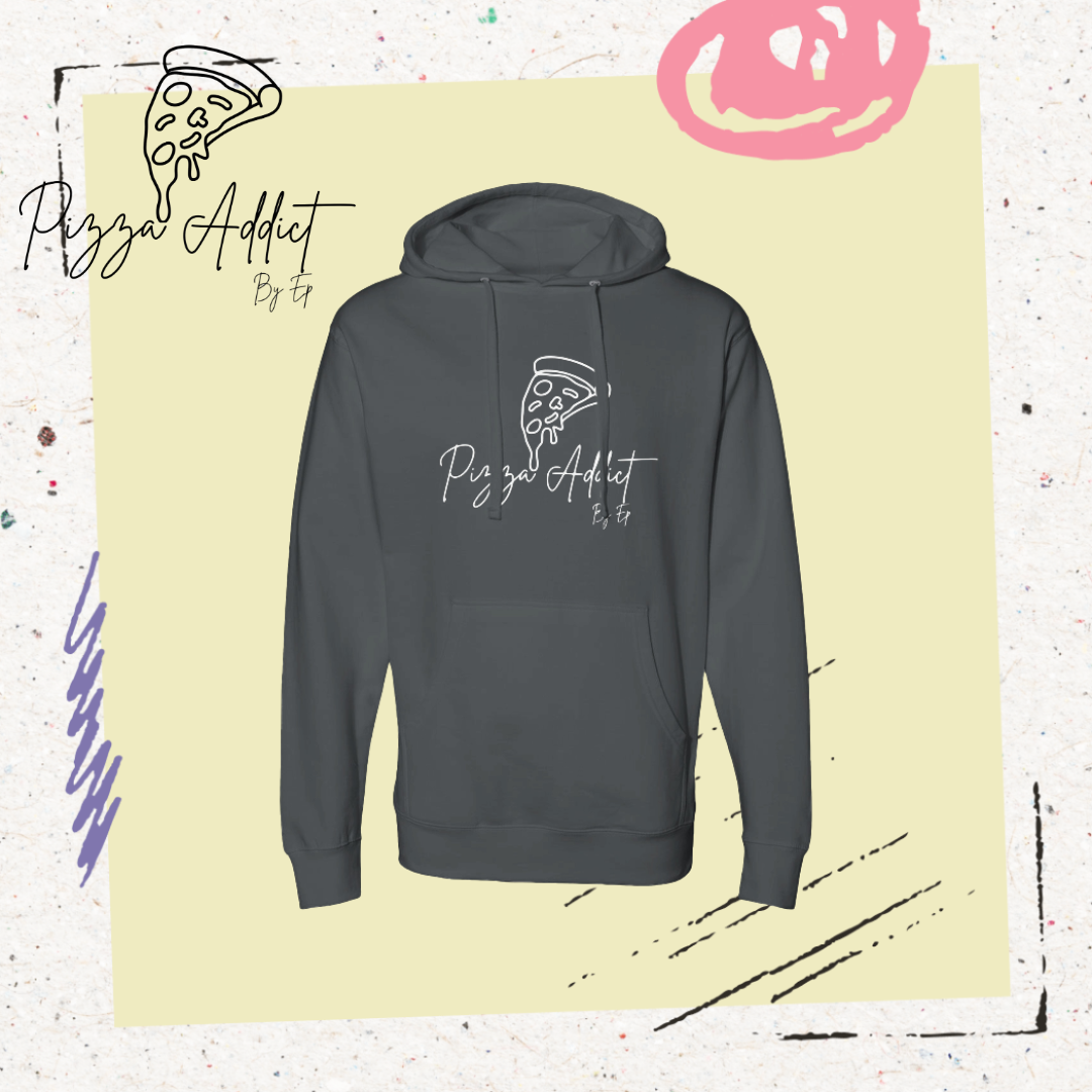 Sweat-shirt à capuche Pizza Addict
