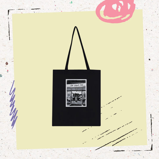 Tote bag "Old School Café" - L'Esprit Rétro Gourmand