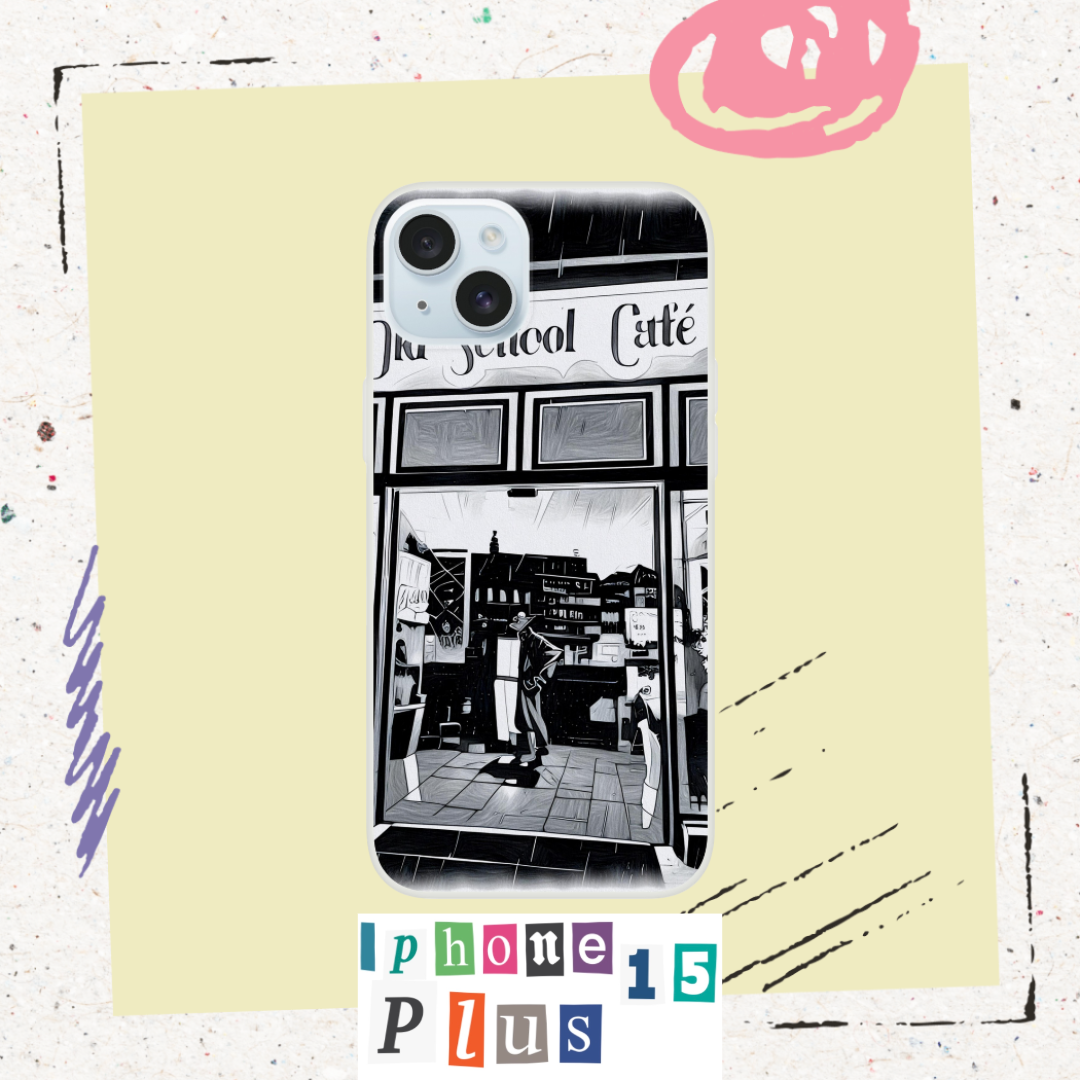 Coque Iphone "Old School Café" - L'Esprit Rétro Gourmand
