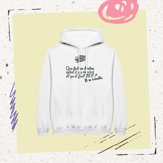 Que fait un breton - Sweat à capuche