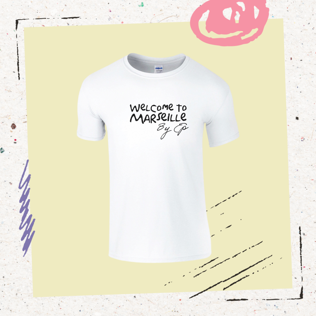 T-shirt 'Welcome to Marseille' - Style Simpson
