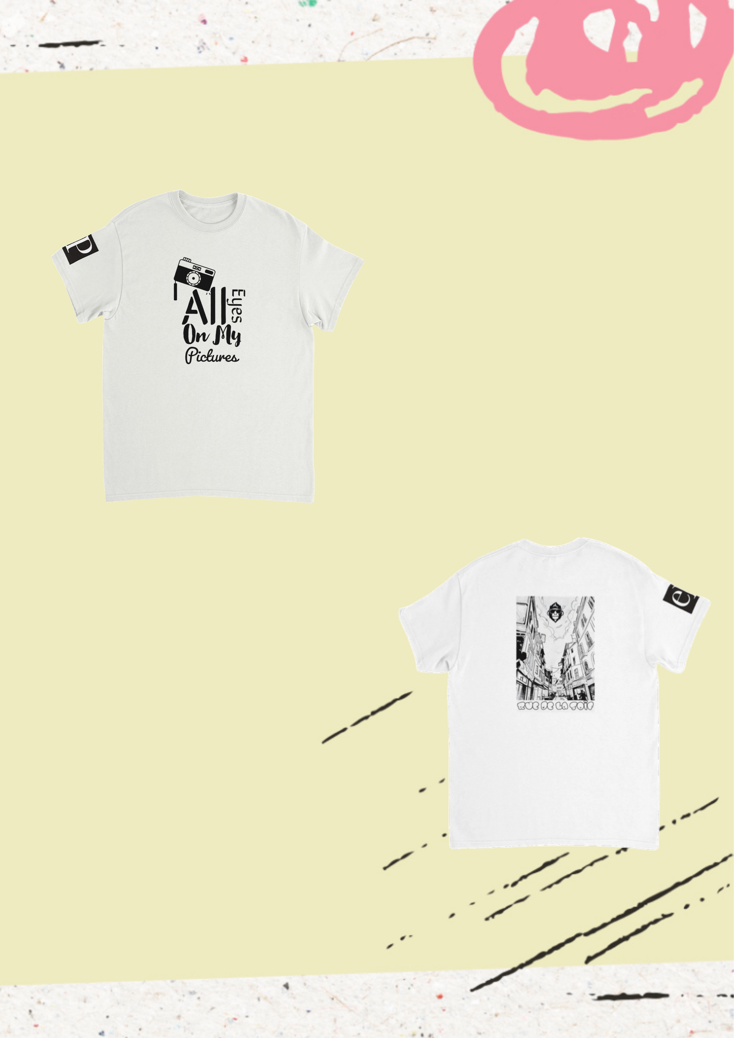 T-shirt unisexe Ep all eyes all my pcitures